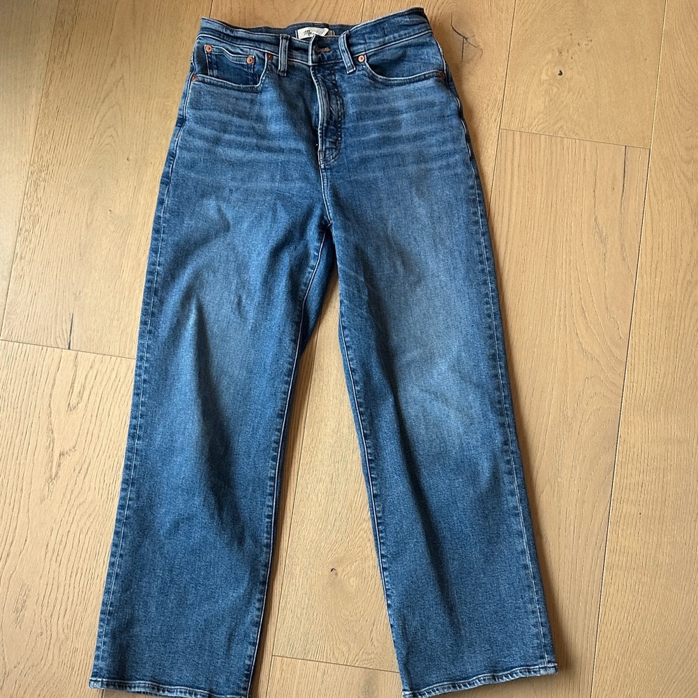Madewell Women’s Straight Jeans in Classic Blue